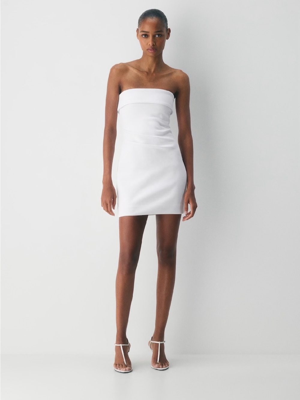 Aritzia-FigureKnit Eyecatcher Mini Dress
